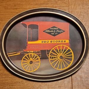 Vintage A&P Tea Co. Decorative Plaque